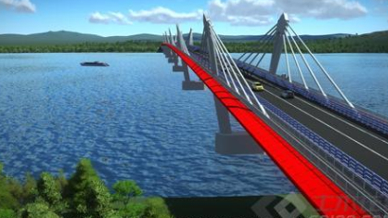 BIM技術為中俄樞紐阿穆爾河大橋創建5D模型